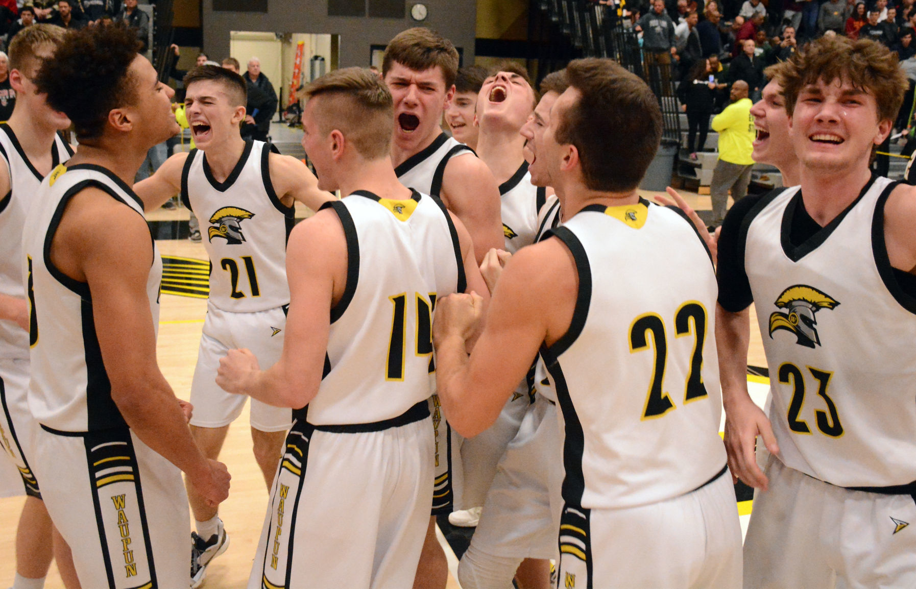 Waupun celebrating
